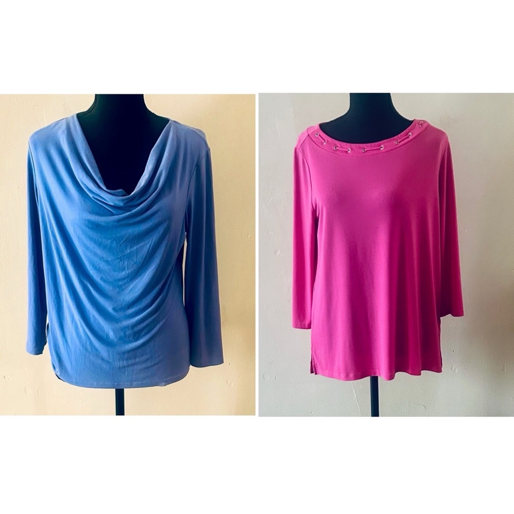 2 Ellen Tracy Tops